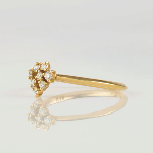 chaton diamond ring 8