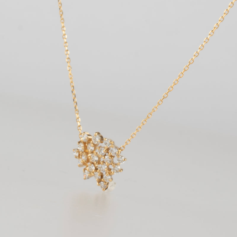 chaton diamond necklace 20