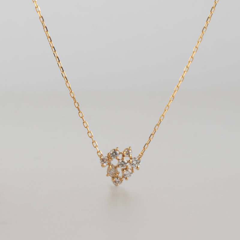 chaton diamond necklace 8