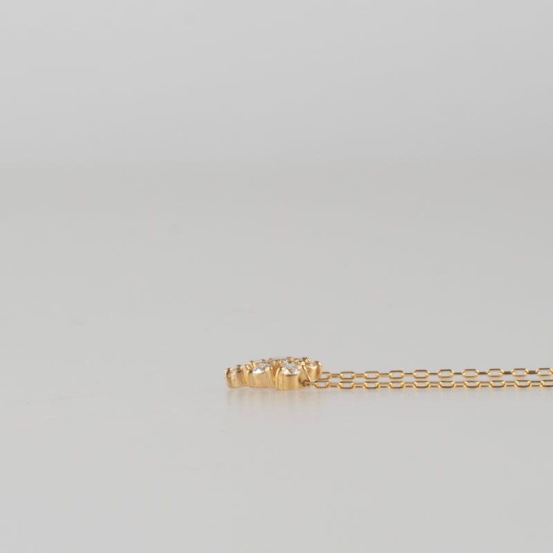 chaton diamond necklace 8