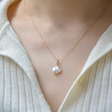 sen south sea pearl diamond top　T2510-014