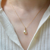 sen south sea pearl diamond top　T2510-013