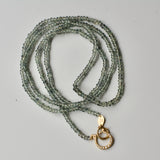 hung green sapphire necklace