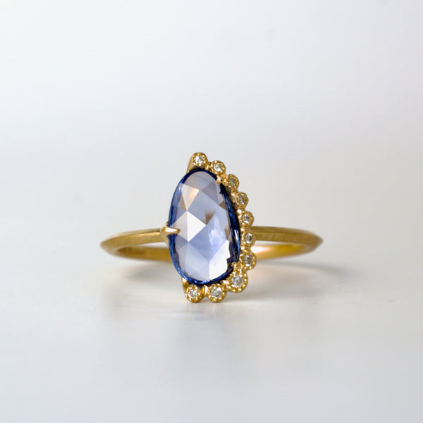 branche blue sapphire ring