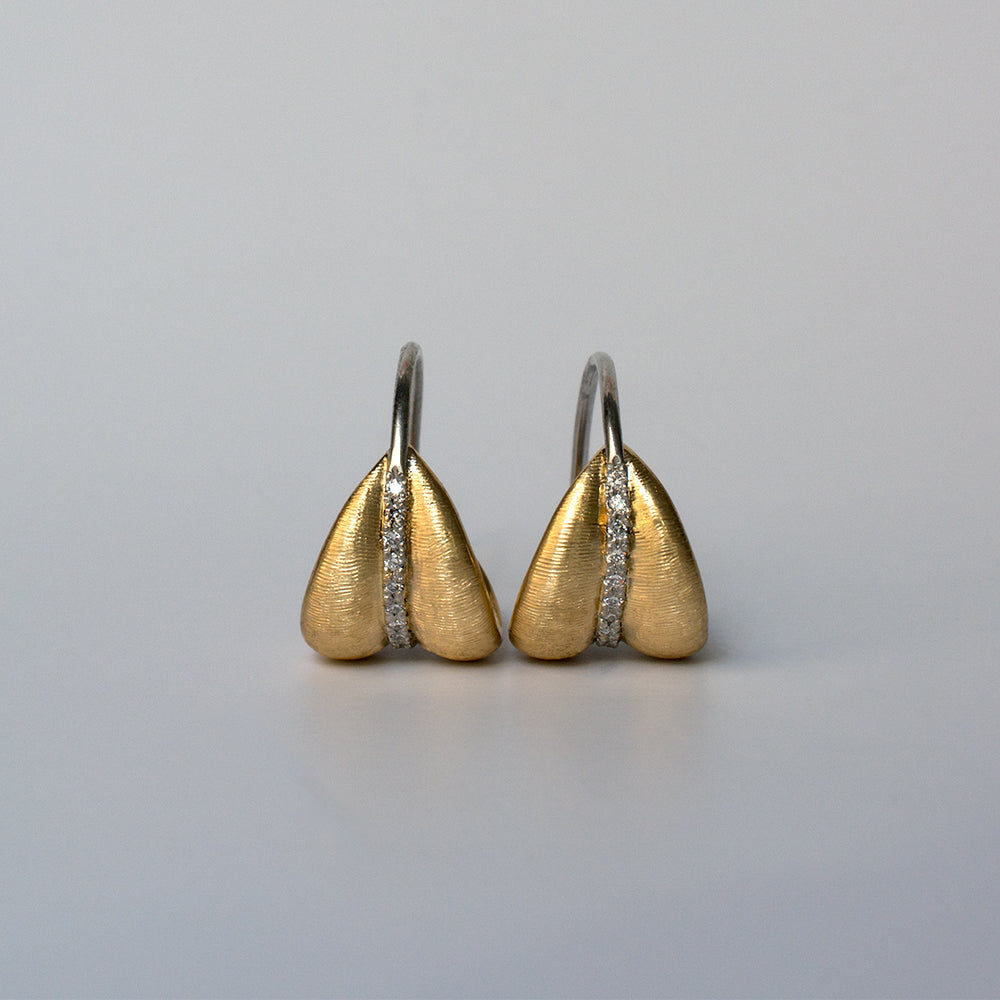アクセサリー norihiko benjamin baroque earrings (K18 yellow gold) – shinkai jewelry