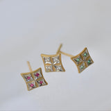 grace diamond stud earrings　GR01-003