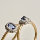 swirl sapphire diamond ring