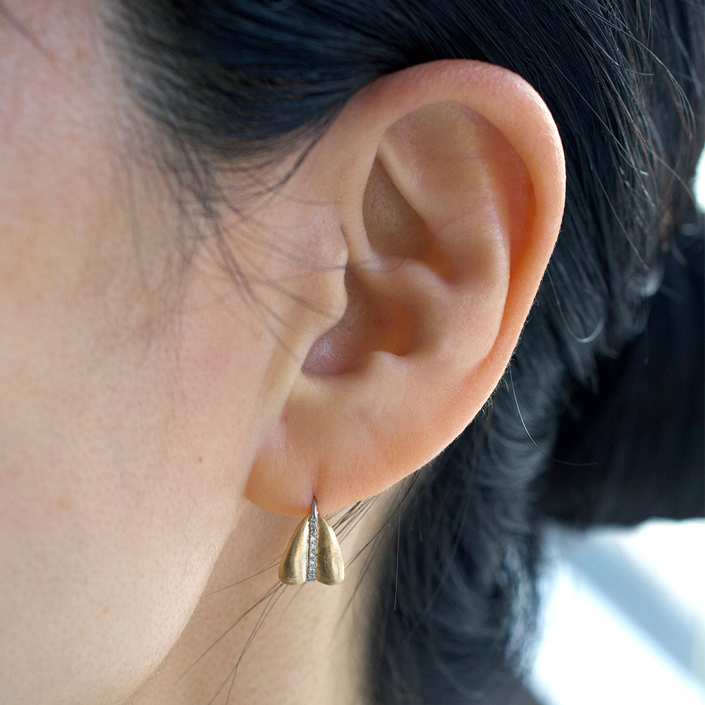 benjamin baroque earrings (K18 yellow gold) – shinkai jewelry