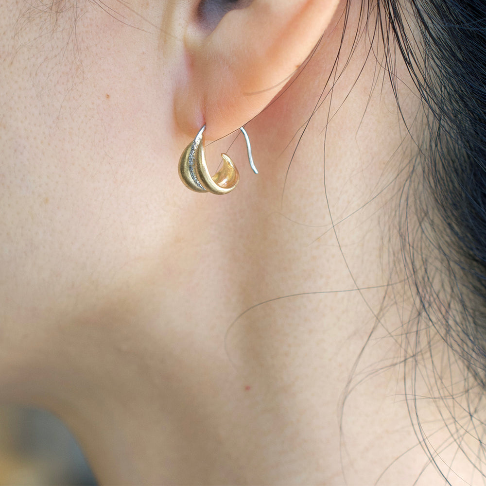 shinkai パールピアス　K18 shinkai パールピアス K18