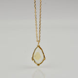 yellow sapphire necklace