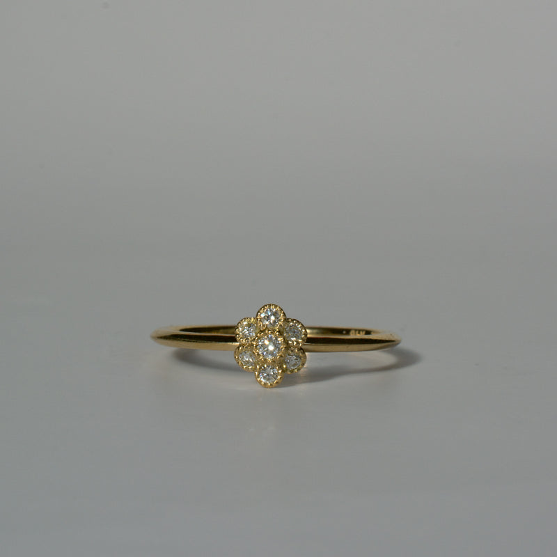 fleur diamond ring