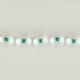 colored knots pearl necklace　FW44-CT