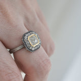 jet diamond ring　R2604-001