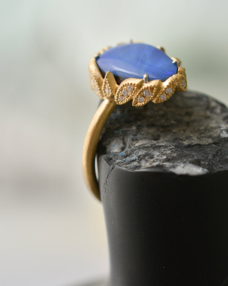 coronet opal diamond ring R2509-001