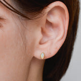 opal stud earrings　P2509-012