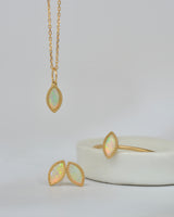 opal pendant top　T2509-010