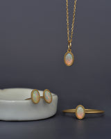 opal pendant top　T2509-009