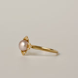 Christmas Limited Collection - spread freshwater pearl ring