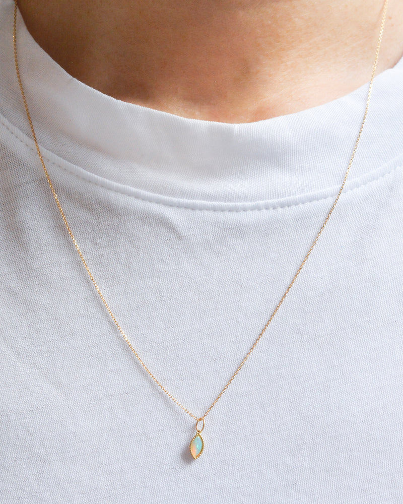 opal pendant top　T2509-010
