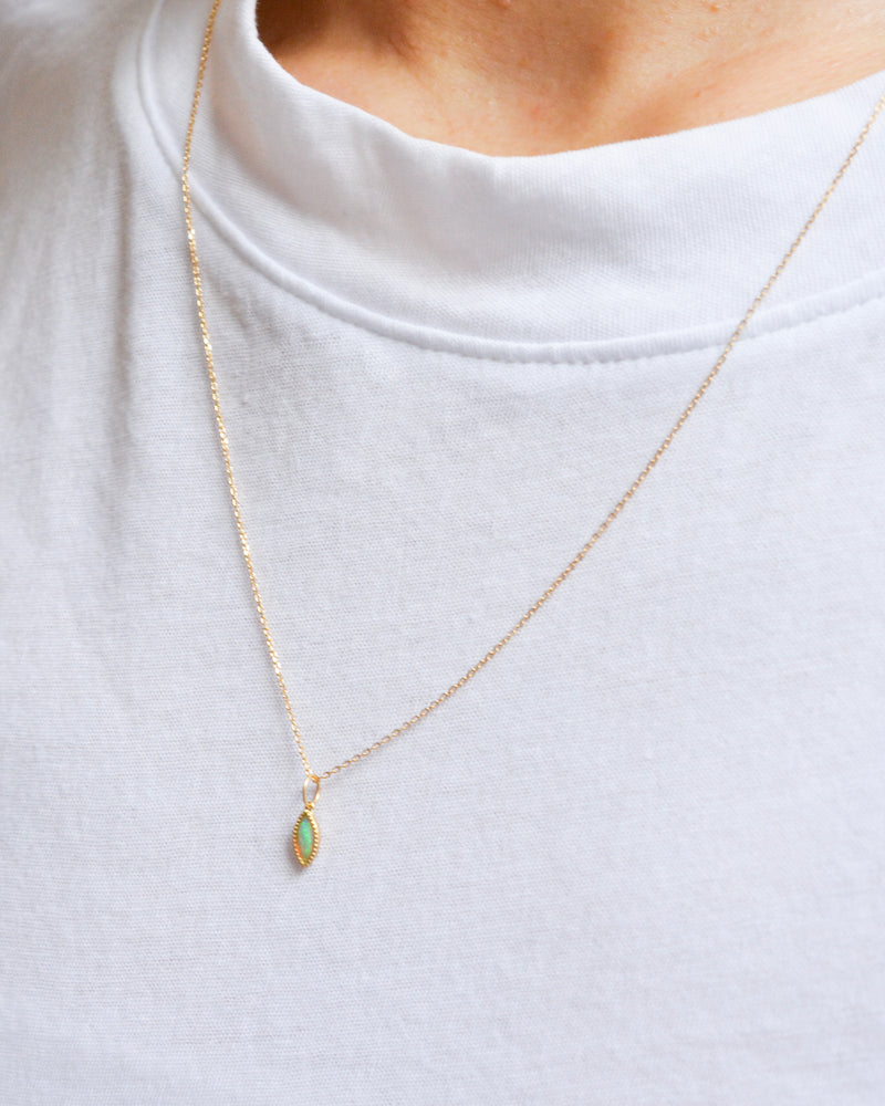 opal pendant top　T2509-010