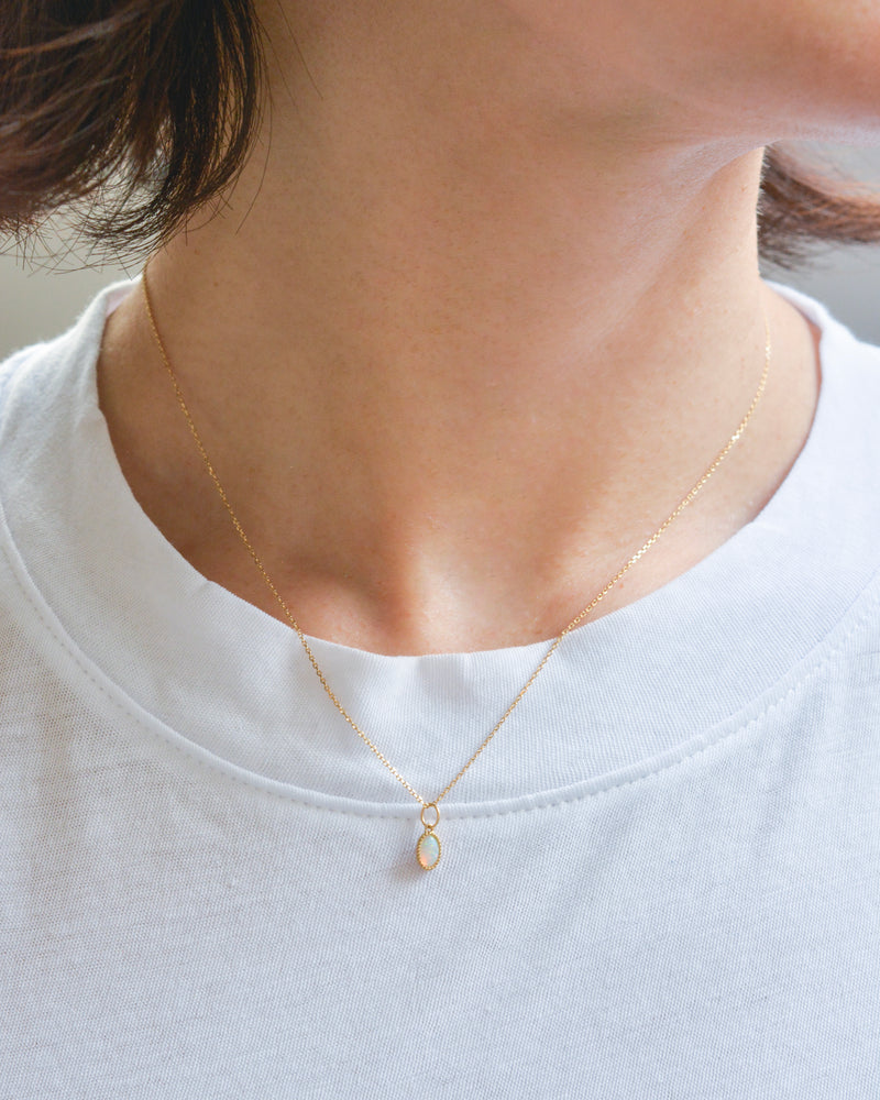opal pendant top　T2509-009