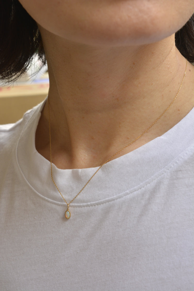 opal pendant top　T2509-009