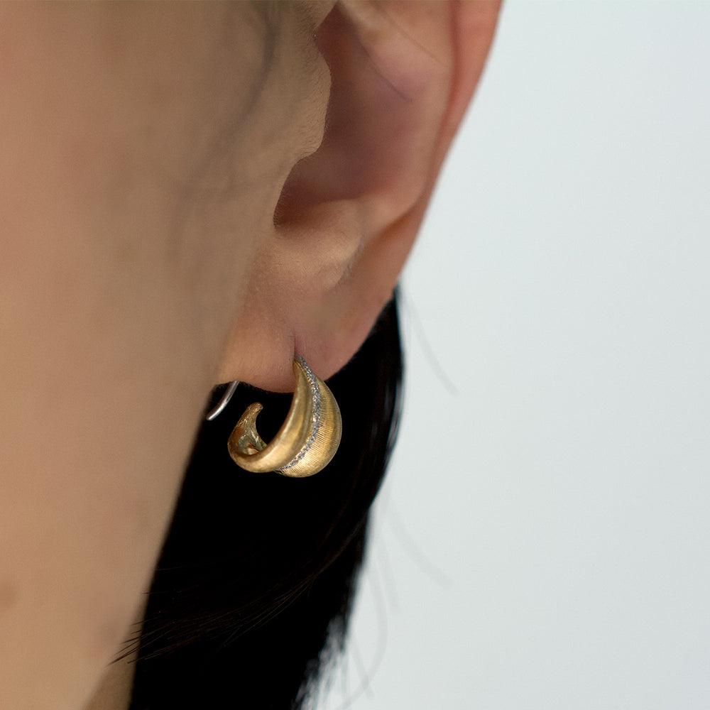 benjamin baroque earrings (K18 yellow gold) – shinkai jewelry