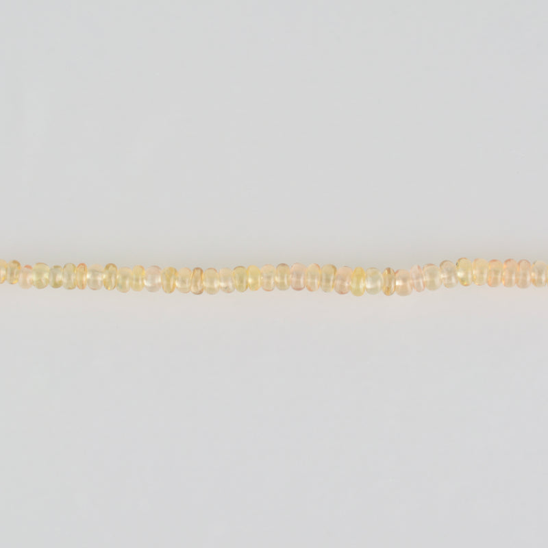 hung diamond clasp yellow sapphire necklace