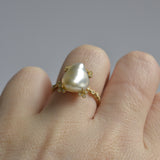 spread  pearl ring / 11号　R2605-004