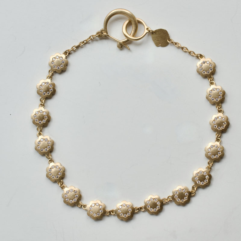 anemone diamond bracelet