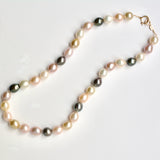 south sea & fresh water pearl necklace