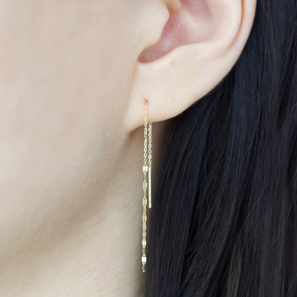 chain earrings