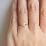 anemone diamond chain ring