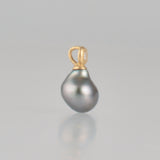 dots south sea pearl diamond pendant top DT07-B-004