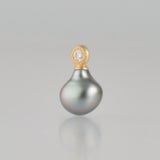 dots south sea pearl diamond pendant top DT07-B-004