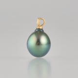 dots south sea pearl diamond pendant top DT07-B-007