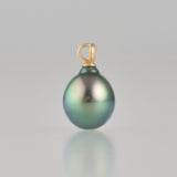 dots south sea pearl diamond pendant top DT07-B-007