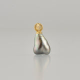 dots south sea pearl diamond pendant top DT07-B-014