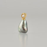 dots south sea pearl diamond pendant top DT07-B-014
