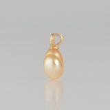 dots south sea pearl diamond pendant top DT07-G-005