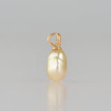 dots south sea pearl diamond pendant top DT07-G-005