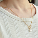 dots south sea pearl diamond pendant top DT07-W-006