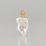 dots south sea pearl diamond pendant top DT07-W-008
