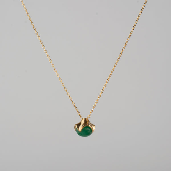 enfold emerald necklace