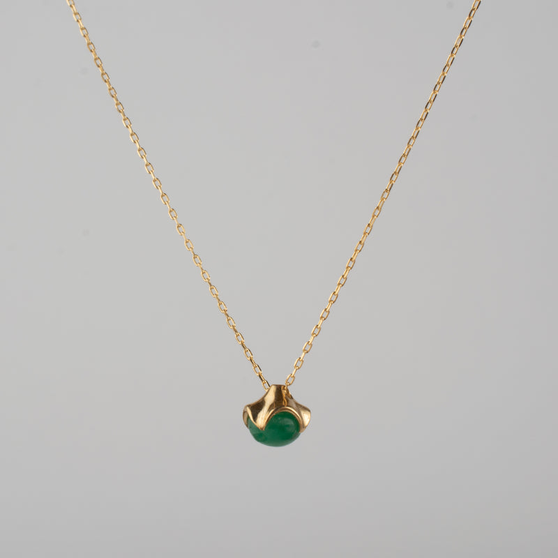 enfold emerald necklace