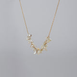 sazare akoya pearl chain necklace