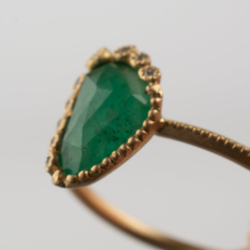 branche emerald deiamond ring