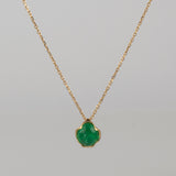 enfold emerald necklace