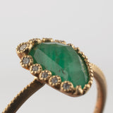 branche emerald deiamond ring