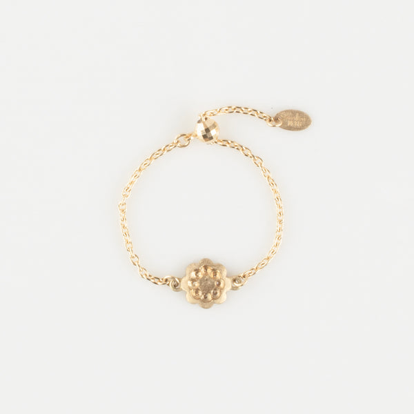 anemone diamond chain ring